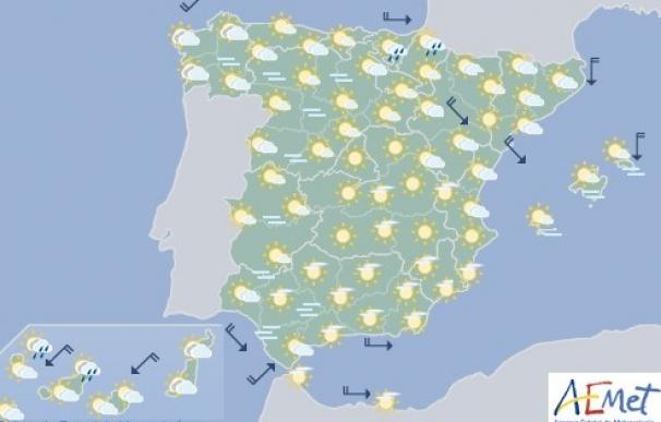 Fin de semana primaveral en toda España con temperaturas superiores a lo normal