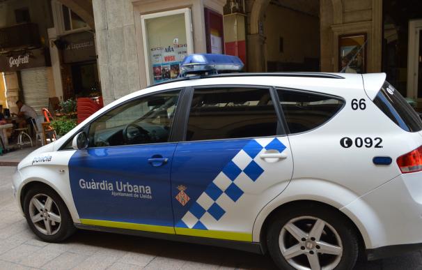 Coche de la Guardia Urbana de Lleida.