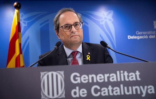 Quim Torra, presidente de la Generalitat de Cataluña