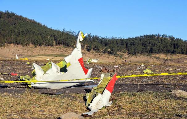 Avión siniesrado Etiopía