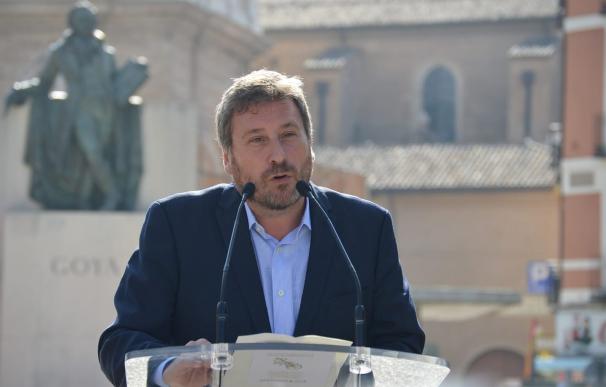 El presidente de CHA, José Luis Soro, en "Buenos días Aragón" (Foto: Aragón Televisión).