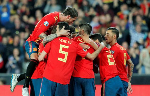 España venció con goles de Rodrigo y Ramos.