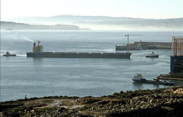 Vista del puerto exterior de Ferrol, en Cabo Prioriño. EFE/Archivo