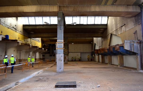 Interior de la antigua fábrica de Clesa en Madrid que Metrovacesa rehabilitará