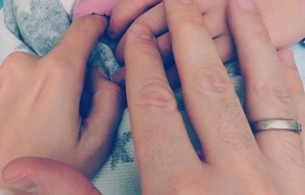 "Ya somos cuatro corazones. Matteo y Rosanna se encuentran muy bien!" (David Bisbal/Instagram).