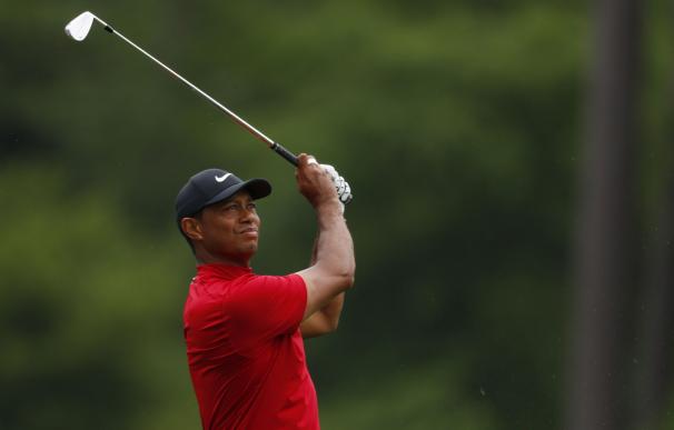 Tiger Woods vuelve a lo grande en el Masters de Augusta (EFE/EPA/JUSTIN LANE)