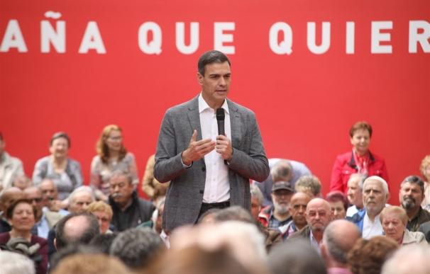 Sánchez promete seguir actualizando las pensiones según el IPC