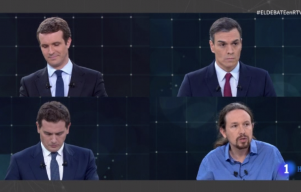 Realización debate RTVE