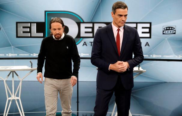 Sánchez e Iglesias hacen tándem con la vista puesta en un Gobierno de coalición