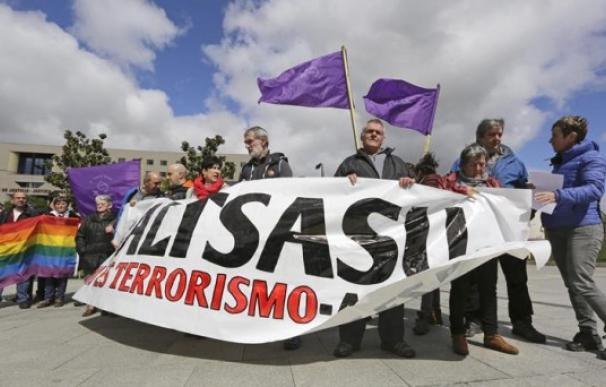 Manifestación en favor de los detenidos de Alsasua