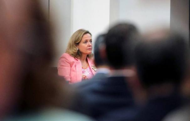 La ministra española de Economía y Empresa, Nadia Calviño. EFE/Archivo