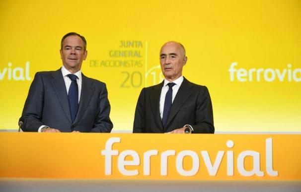 El presidente de Ferrovial, Rafael del Pino, y su consejero delegado, Íñigo Meir