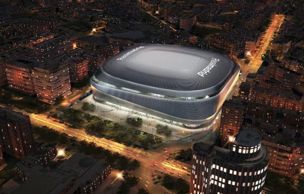 Imagen del nuevo estadio Bernabeu.