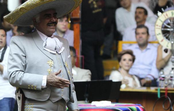 El cantante de rancheras Vicente Fernández deja los escenarios en diciembre