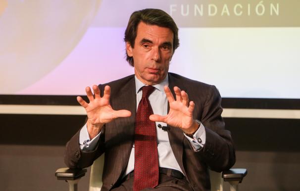 El ex presidente del Gobierno José María Aznar.