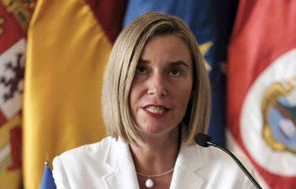 Federica Mogherini apoya a EEUU ante los ultimátums de Irán