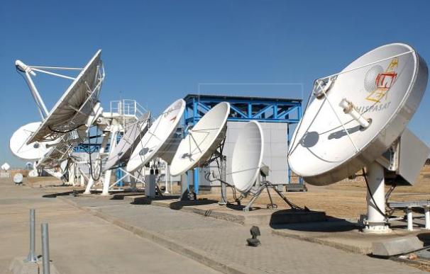 Centro de seguimiento de satélites en Arganda del Rey (Madrid).