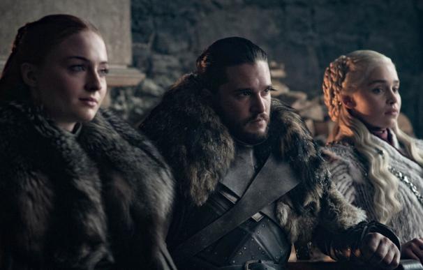 Sansa Stark, Jon Snow y Daenerys Targarien