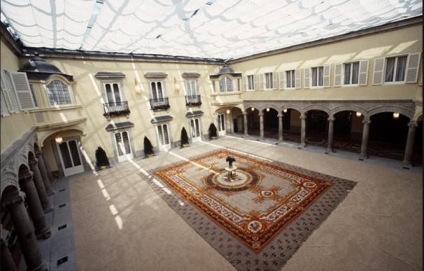 Interior del palacio de El Pardo.