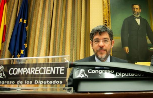 El secretario de Estado de Presupuestos y Gastos, Alberto Nadal, en el Congreso