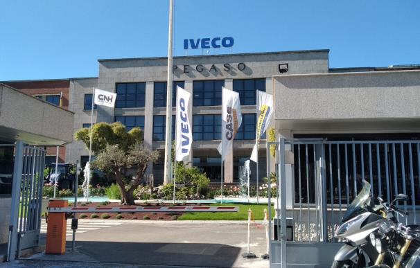 Entrada de la fábrica de Iveco en San Fernando (Madrid)