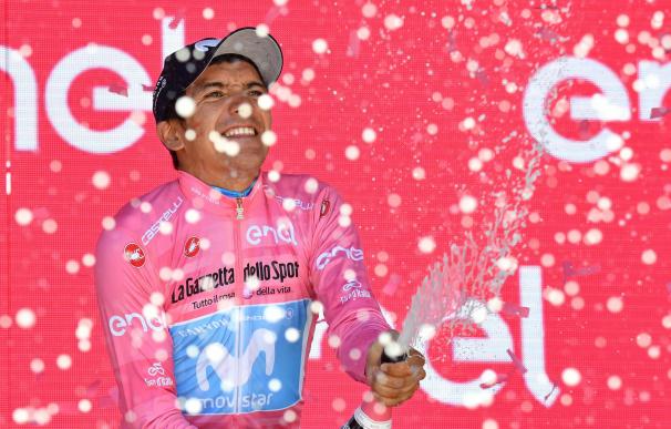 Richard Carapaz, campeón del Giro de Italia. /EFE