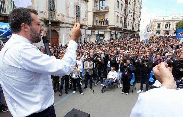 Matteo Salvini, en un acto