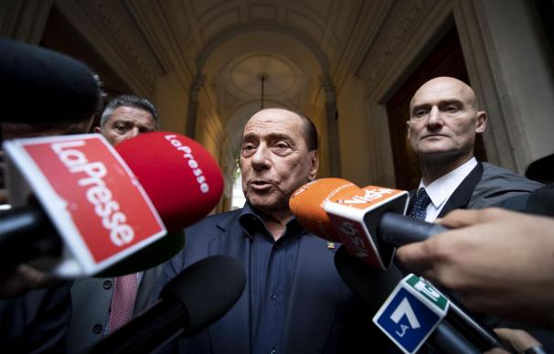 Berlusconi ha vuelto a la primera línea política en Italia.