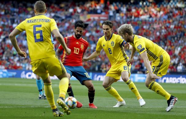 España - Suecia en directo