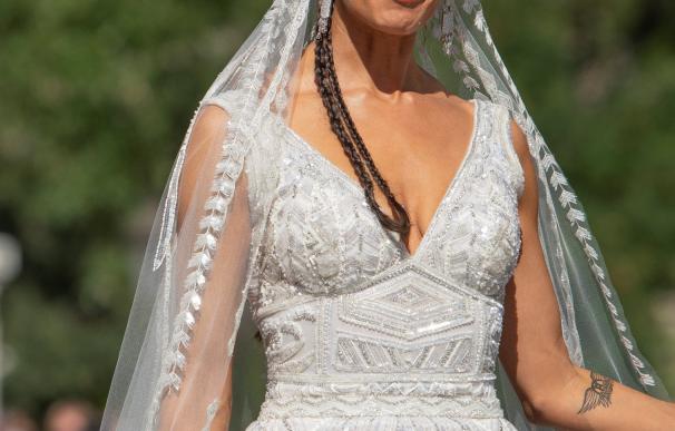 Vestido de novia de Pilar Rubio