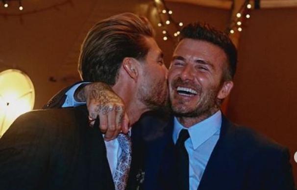 Ramos y Beckham