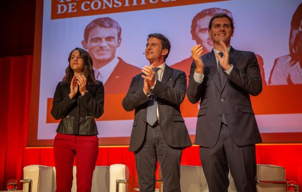 Rivera, Arrimadas, y Valls participan en el acto 40 años de constitucionalismo