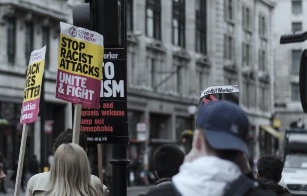 Protestas contra el racismo en Londres