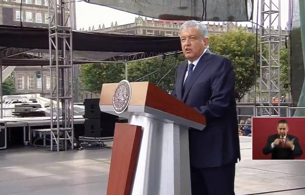 El presidente de México, López Obrador, se dirigió a la nación. / Presidencia