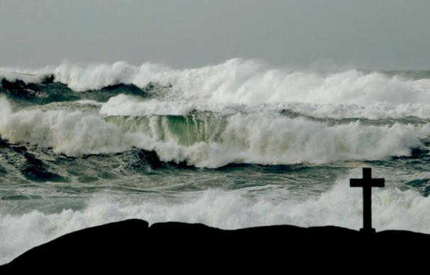Foto de archivo de un temporal en Costa da Morte. /EFE