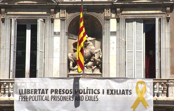 Lazos amarillos en Cataluña /EP