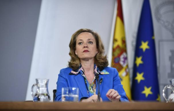 La ministra de Economía, Nadia Calviño. / EFE