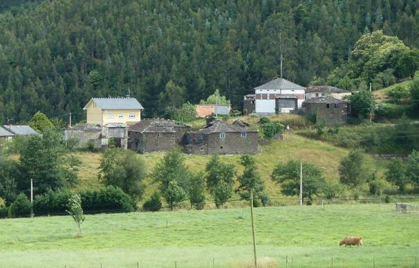 Fotografía del pueblo de Trabada (Lugo).