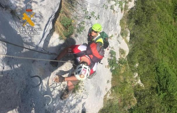 Imagen de archivo de un rescate montañero del Greim. /GUARDIA CIVIL/ GREIM