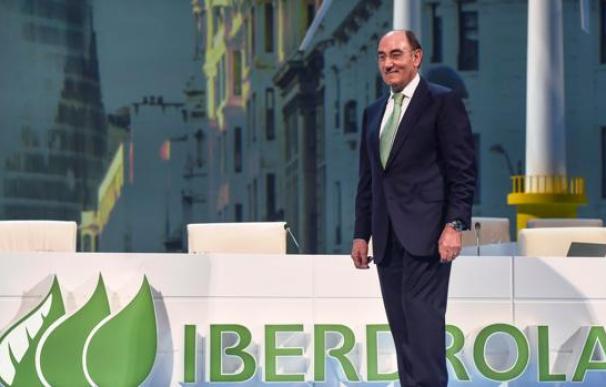 El presidente de Iberdrola, Ignacio Sánchez Galán, en la junta de la eléctrica.