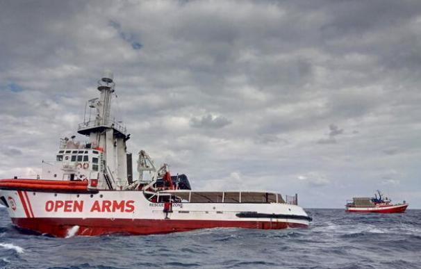 El barco de rescate "Open Arms". /EFE