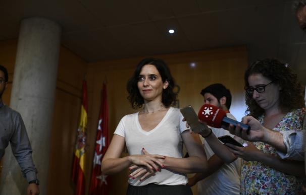 Imagen de archivo de la candidata del Partido Popular a la presidencia de la Cominidad de Madrid, Isabel Díaz Ayuso.