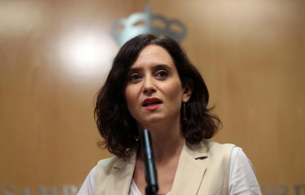 La candidata del PP a la Presidencia de la Comunidad de Madrid, Isabel Díaz Ayuso. /EFE