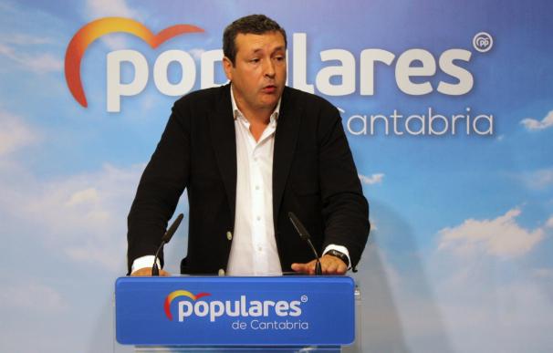 El portavoz del PP de Cantabria, Íñigo Fernández