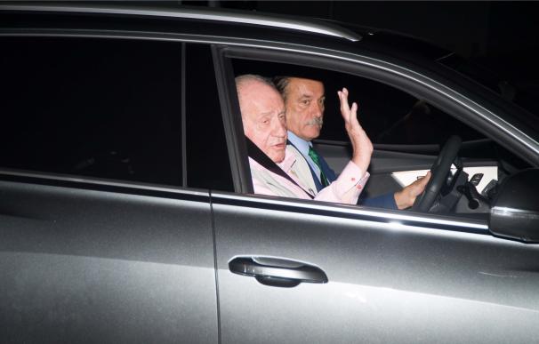 El Rey Juan Carlos llega a la Clínica Quirón para ser operado del corazón