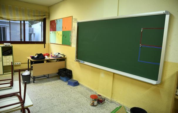 Aula de Infantil de un colegio de Madrid.