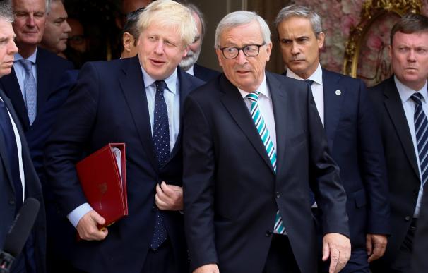 Johnson y Juncker