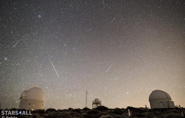 La primera lluvia de estrellas del año se retransmitirá desde Tenerife y Cáceres