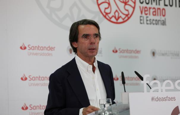 José María Aznar, cursos en El Escorial