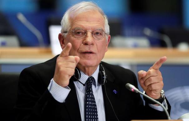 Josep Borrell, en el examen en el Parlamento Europeo